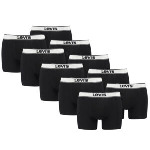 Levi's Vintage Heather Herren Boxershorts Unterwäsche Retroshorts 10er Pack