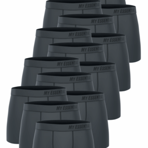 15 er Pack My Essential Clothing Basic Boxershorts Cotton Bio Herren Shorts Unte...