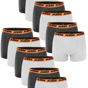 KTM by FREEGUN Boxershorts für Herren Unterwäsche Pant Men´s Boxer 12 er Multipa...