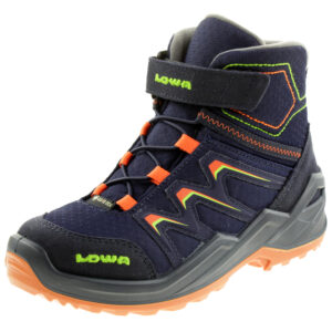 LOWA Maddox Warm GTX Kinder Winterstiefel gefüttert Outdoor 640781 blau