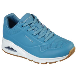 Skecher Street Uno -STAND ON AIR Damen Sneaker 73690 SLT blau