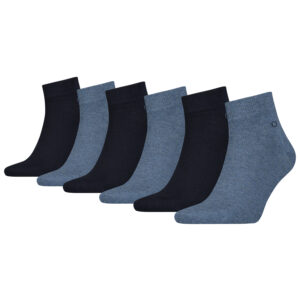 Calvin Klein Quarter Sneaker Socken Herren Kurzsocke 6 Paar