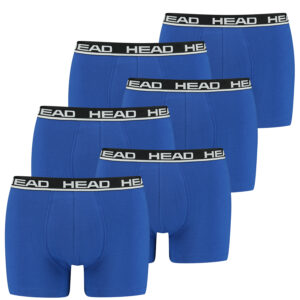 Head Herren Basic Boxer Pant Shorts Unterwäsche Unterhose 6 er Pack