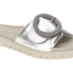 Gabor 63.745.61 silber - Pantolette f?r Damen