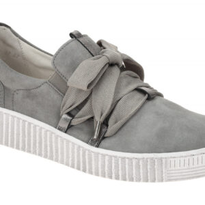 Gabor 63.333.19 grau - sportliche Slipper f?r Damen