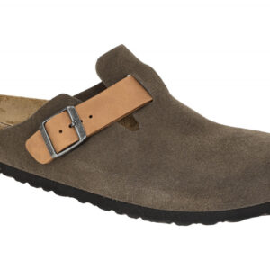 Birkenstock BOSTON BS 1029193 grau - bequeme Pantoletten f?r Herren