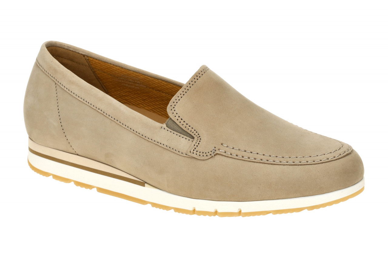 Gabor FLORENZ 62.414.30 taupe - bequeme Slipper f?r Damen 1 Gabor FLORENZ 62.414.30 taupe - bequeme Slipper f?r Damen