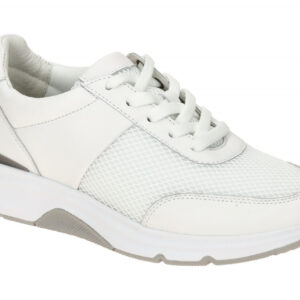 Gabor ROLLINGSOFT 66.897.50 wei? - sportliche Halbschuhe f?r Damen