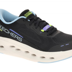 Skechers MAX CUSHIONING GLIDE 129400 BKBL schwarz - Sportschuhe f?r Damen