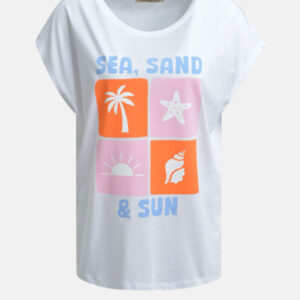 SMITH & SOUL Damen T-Shirt, weiß