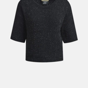 SMITH & SOUL Damen Kurzarmpullover, schwarz