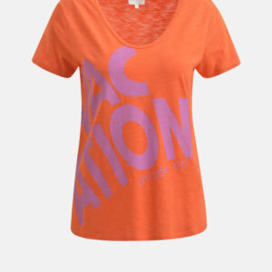 MILANO ITALY Damen T-Shirt, orange