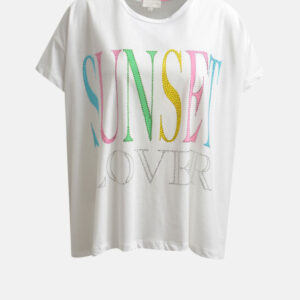 MILANO ITALY Damen T-Shirt, offwhite