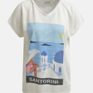 MILANO ITALY Damen T-Shirt, creme