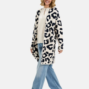 MILANO ITALY Damen Strickjacke, creme