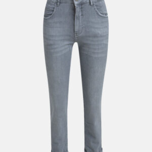 MILANO ITALY Damen Jeans, grau