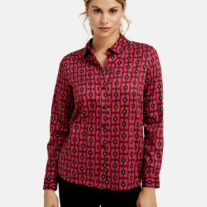 MILANO ITALY Damen Bluse, rot