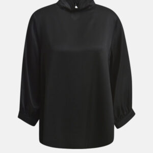 MILANO ITALY Damen Bluse, schwarz