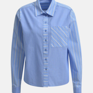 MILANO ITALY Damen Bluse, blau