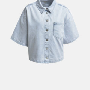 MILANO ITALY Damen Jeansjacke, blassblau