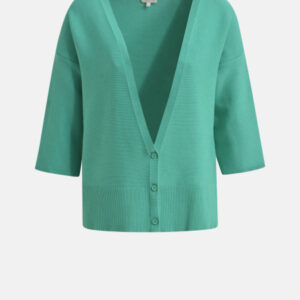 MILANO ITALY Damen Strickjacke, türkis