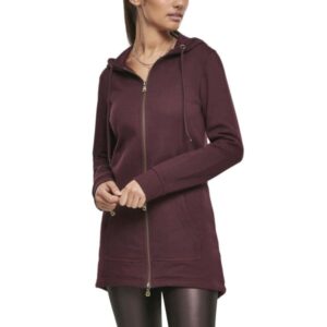 Urban Classics Ladies - SWEAT PARKA Long Zip Hoody