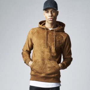 Urban Classics - Wildleder-Imitat Suede Hoody