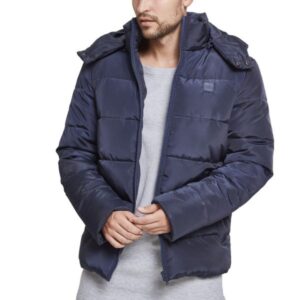 Urban Classics - HOODED PUFFER Stepp Winterjacke gefüttert