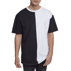 Urban Classics - HARLEQUIN Oversized Shirt schwarz / weiß