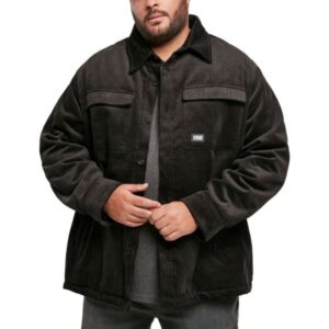 Urban Classics - Corduroy Kord Jacke schwarz