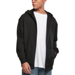 Urban Classics - Organic Full Zip Hoody schwarz