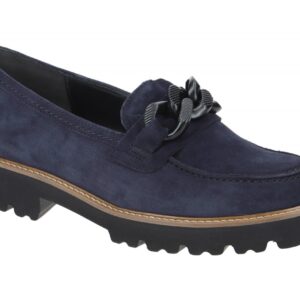 Gabor 75.240.36 dunkel-blau - elegante Slipper f?r Damen