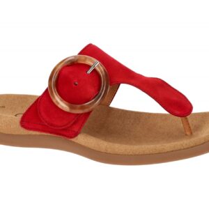 Gabor 63.701.15 rot - Pantoletten f?r Damen
