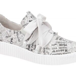 Gabor 83.333.39 hell-grau - sportliche Slipper f?r Damen