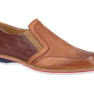 Bello BL571 cuoio hell-braun - bequeme Slipper f?r Herren