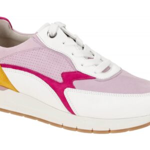 Gabor FLORENZ 46.355.25 wei? - sportliche Halbschuhe f?r Damen