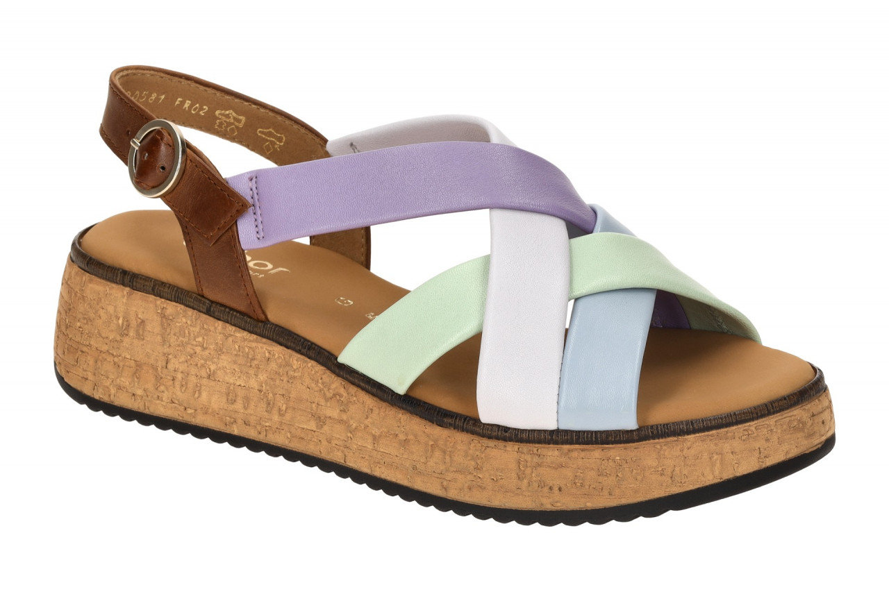 Gabor FLORENZ 62.823.24 kombi - Riemchen Sandale f?r Damen 1 Gabor FLORENZ 62.823.24 kombi - Riemchen Sandale f?r Damen