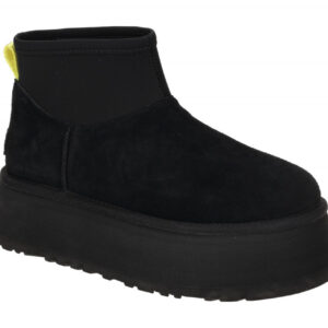 UGG CLASSIC MINI DIPPER 1168170 BLK schwarz - Stiefeletten f?r Damen