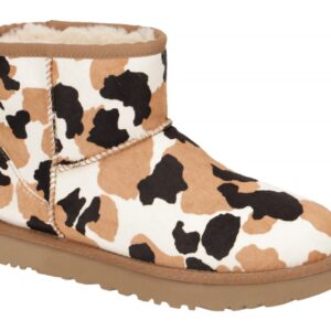 UGG CLASSIC MINI COW PRINT 1123353 CHE braun - Winterstiefel f?r Damen