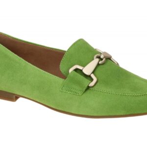 Gabor 65.211.11 hell-gr?n - elegante Slipper f?r Damen