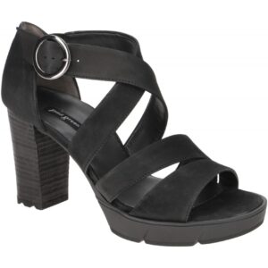 Paul Green 7942-00x schwarz - Riemchen Sandale f?r Damen