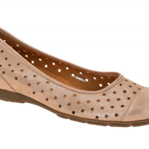 Gabor 64.169.60 rose - Ballerina - Halbschuhe - Slipper f?r Damen