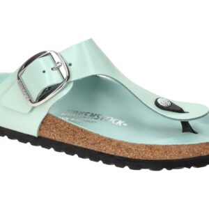 Birkenstock GIZEH BIG BUCKLE 1026477 hell-gr?n - Pantoletten f?r Damen