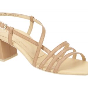 Paul Green 6042-01x hell-braun - Riemchen Sandale f?r Damen