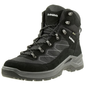 LOWA TAURUS PRO GTX MID Herren Wanderstiefel Tracking Outdoor Goretex Schwarz