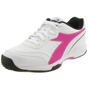 Diadora S. Challenge 4 W SL CLAY Damen Sneaker Tennisschuh 101.17811201 Weiß/Pin...