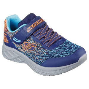 Skechers MICROSPEC II Kinder Sneaker 403920L Blau