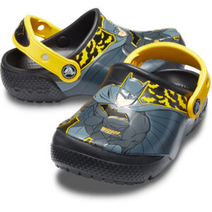 Crocs Kinder Fun Lab Iconic Batman Clog Hausschuhe 205514 Schwarz