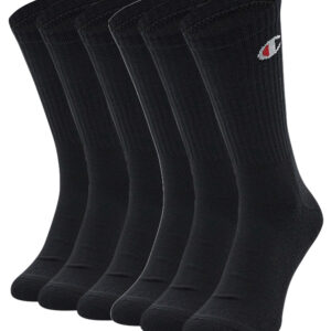 6 Paar Champion Crew Socken Gr. 35 - 46 Unisex Tennissocken U24558