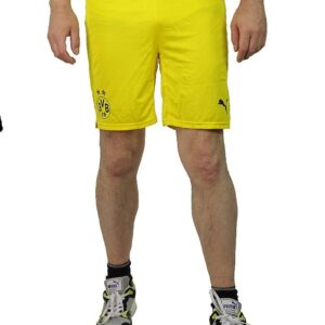 PUMA Borussia Dortmund BVB Shorts Promo with innerslip Herren Hose gelb